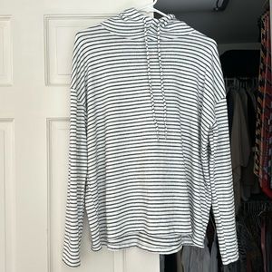 Gap Striped Hooded Pullover GUC